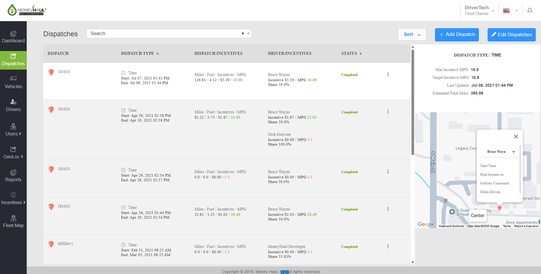Screenshot 2025-07-15 105510 MoneyHaul screenshot